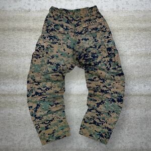 Vintage 90s Military Woodland Tactical Pants 28x28 Baggy Digital Camo Small